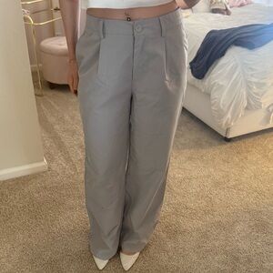 Pretty Little Thing Grey Trousers